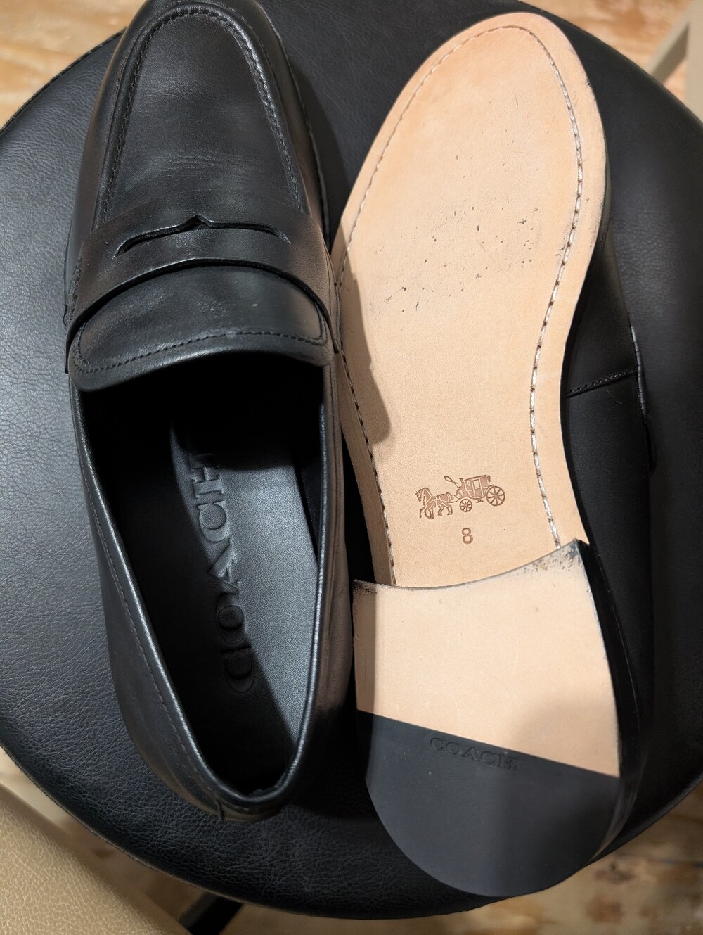 COACH Declan Loafer Men's 8 - Picture 3 of 3